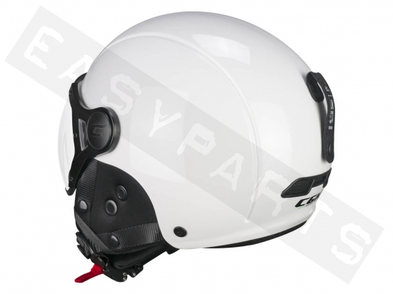 Helmet E-Bike CGM 801A EBI MONO white (shaped visor)